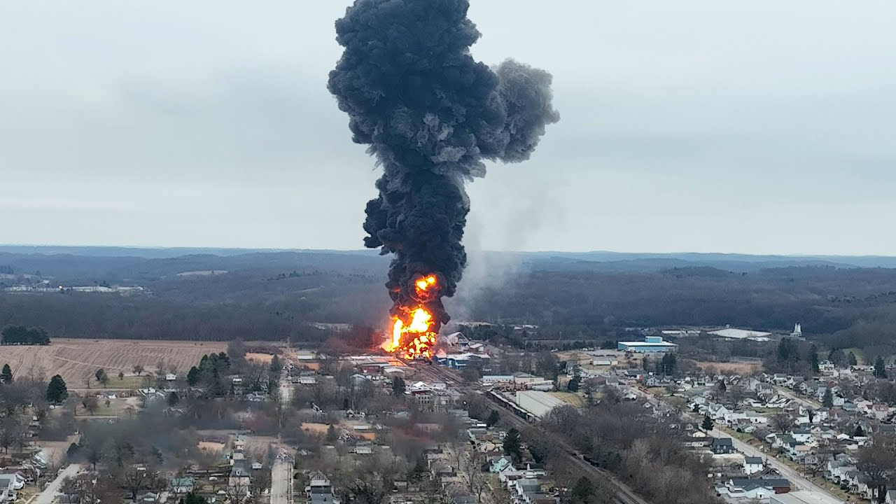 ‘I Don’t Feel Safe’: Ohio’s Derailed Train Left a Cloud of Distrust